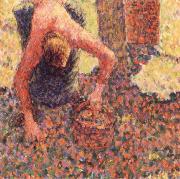Camille Pissarro Apple picking at Eraguy-Epte oil
